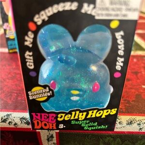 Jelly Hops Blue Scented Bunny Squishy -